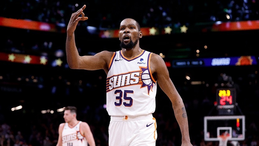 Phoenix Suns no le da mucho tiempo a Kevin Durant para descansar
